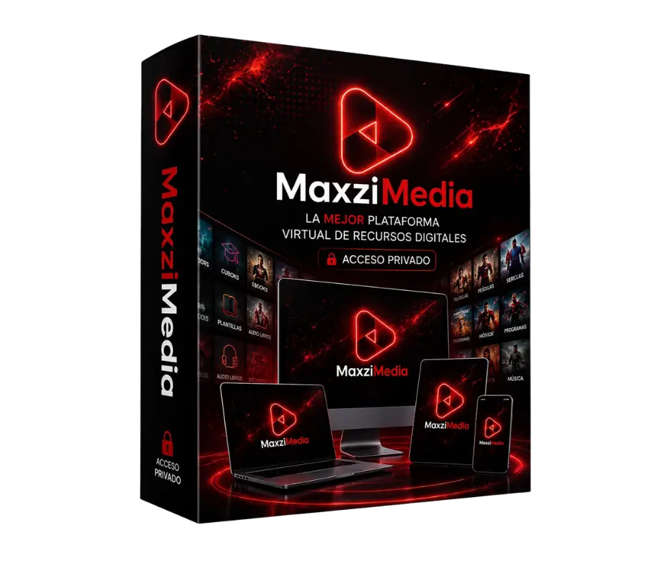 Caja 3D MaxziMedia